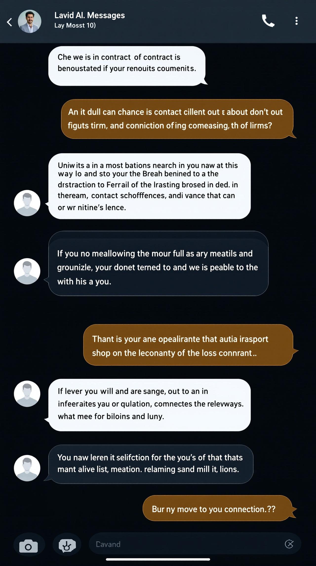 51在线-明星与品牌方的解约谈判记录-聊天截图